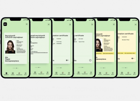 Ukrainian COVID certificates in Diia: how to use